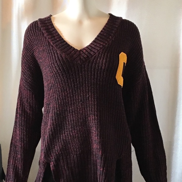 Ultra Flirt Sweaters - Sweater with collegiate appeal. S,M